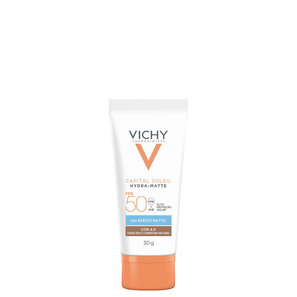 Protetor Solar Facial Vichy Capital Soleil FPS 50 Cor 4.0 30 g 4.0