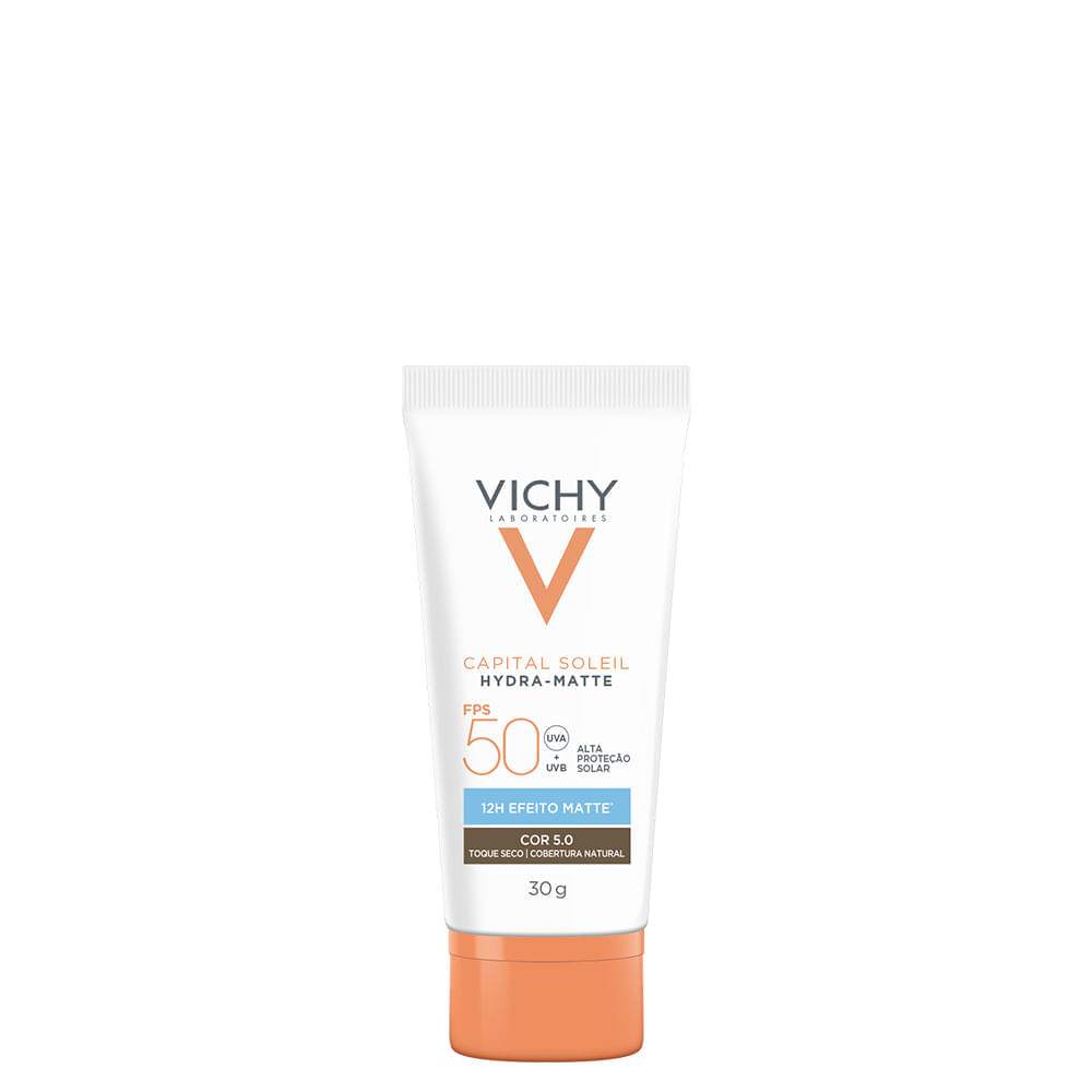 Protetor Solar Facial Vichy Capital Soleil FPS 50  Cor 5.0 30 g 5.0