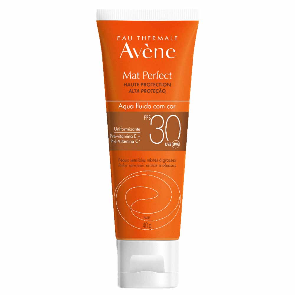 Protetor Solar Mat Perfect Com Cor FPS30 - Avène
