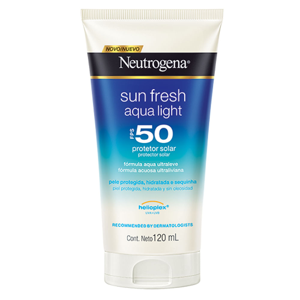 Protetor Solar Neutrogena Sun Fresh Aqua Light FPS50