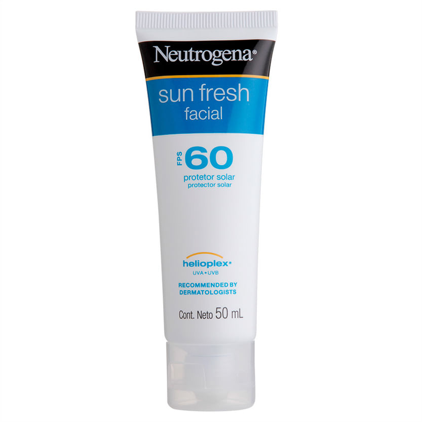 Protetor Solar Neutrogena Sun Fresh Facial FPS 60