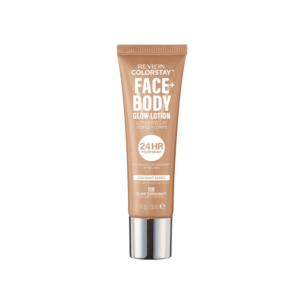 Revlon ColorStay Face Body Glow Lotion Glow Through It 30ml