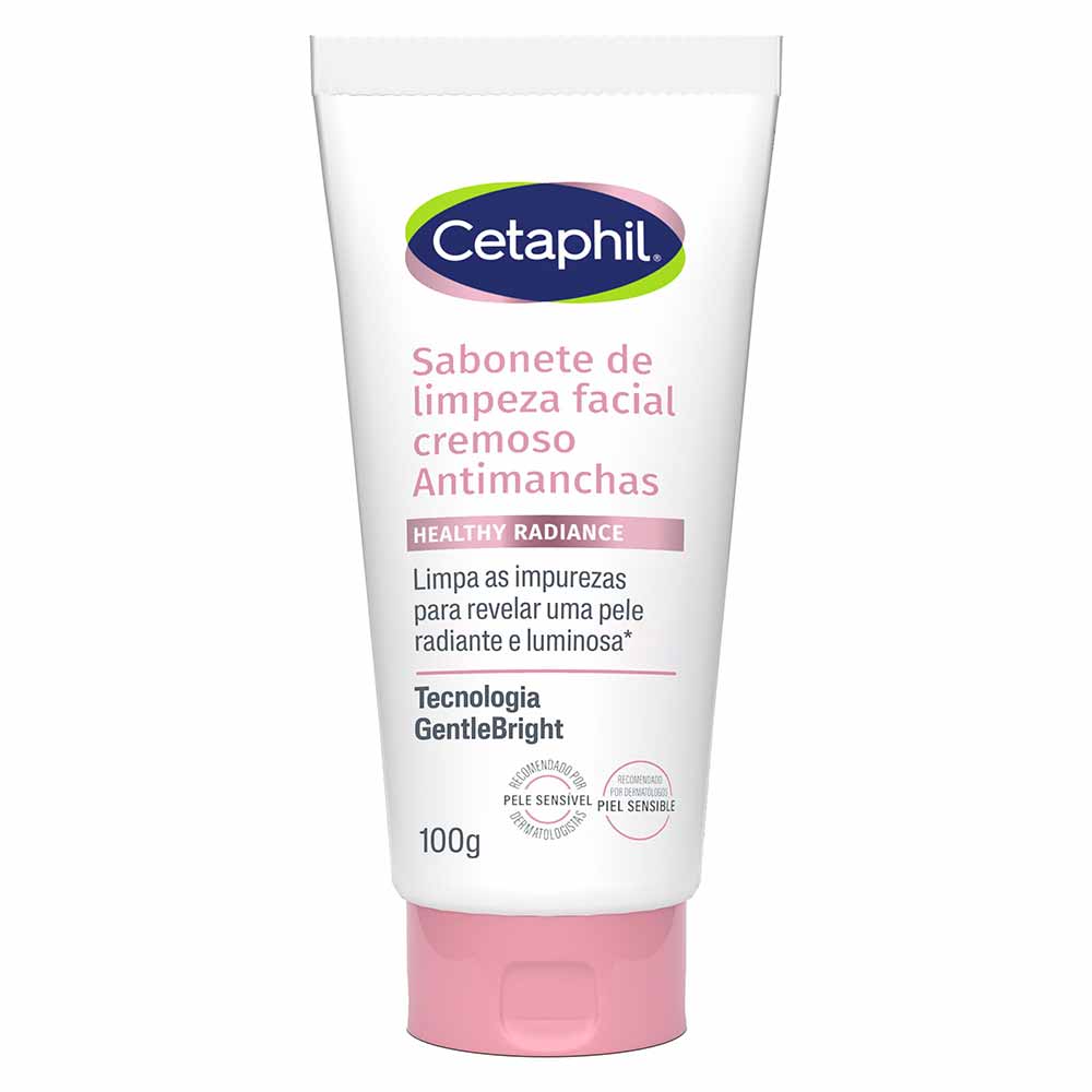 Sabonete de Limpeza Facial Cremoso Cetaphil Healthy Radiance