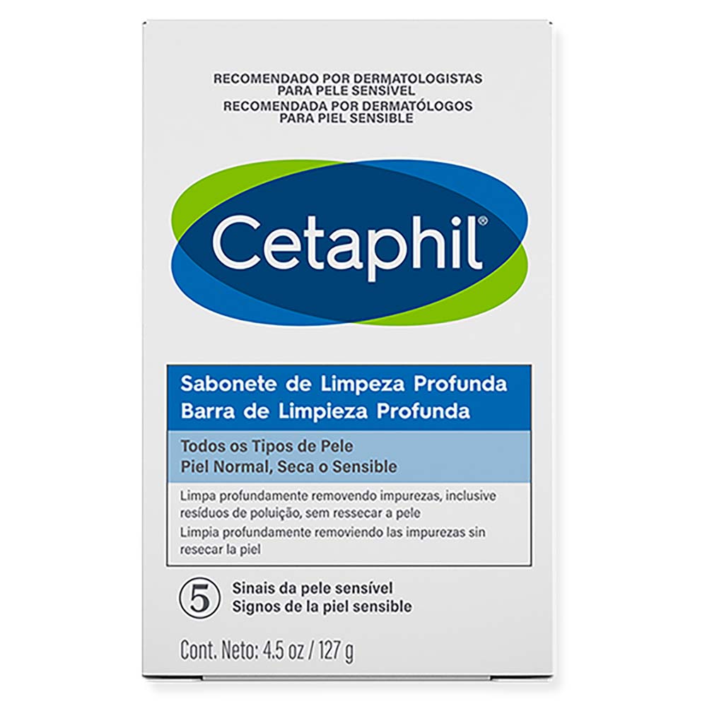 Sabonete em Barra Cetaphil Limpeza Profunda