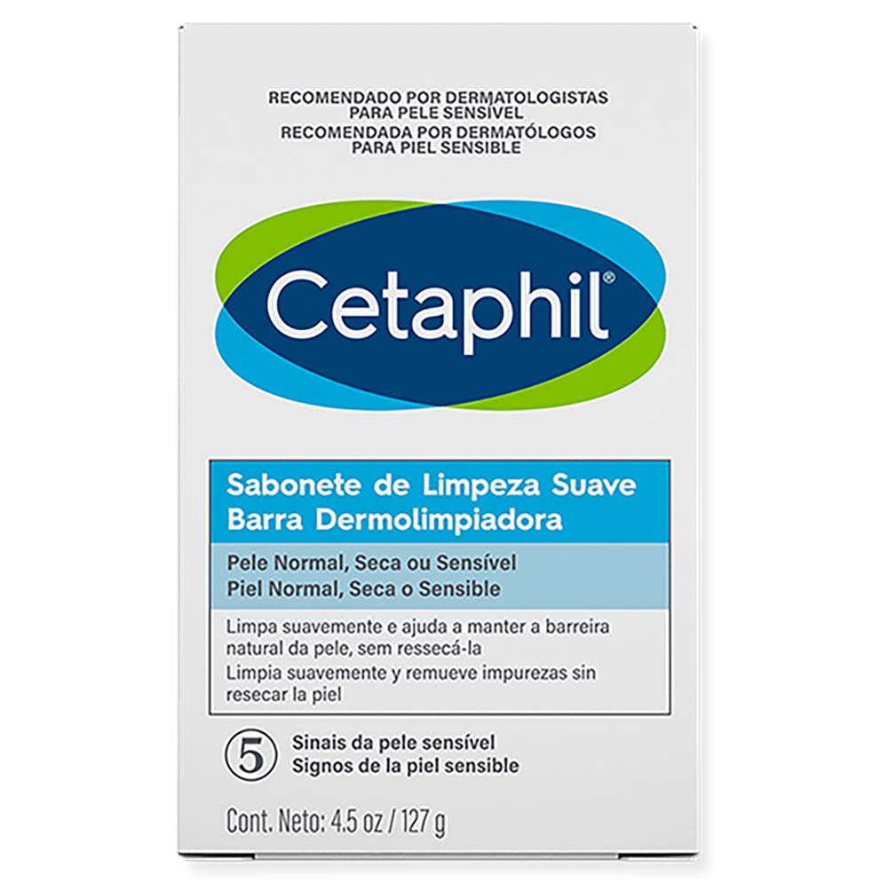 Sabonete em Barra Cetaphil Limpeza Suave