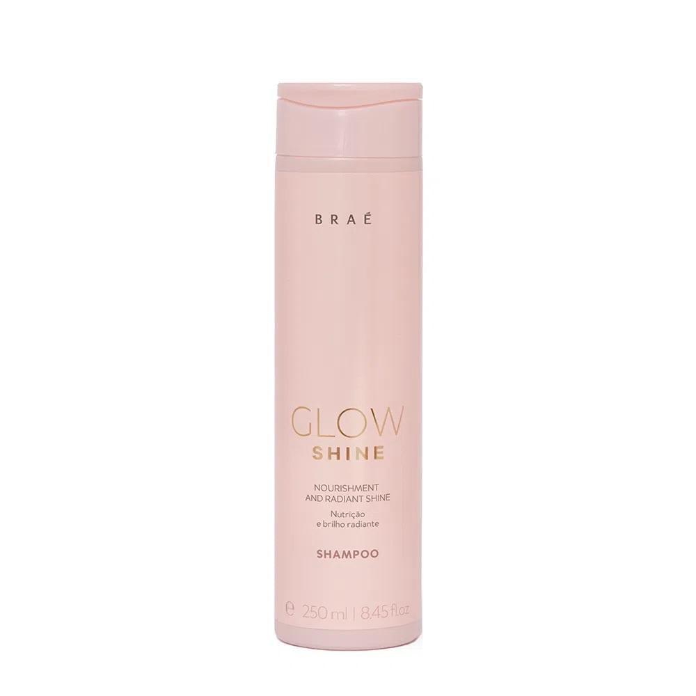 Shampoo Braé Glow Shine 250ml - Nutrição e Brilho Radiante