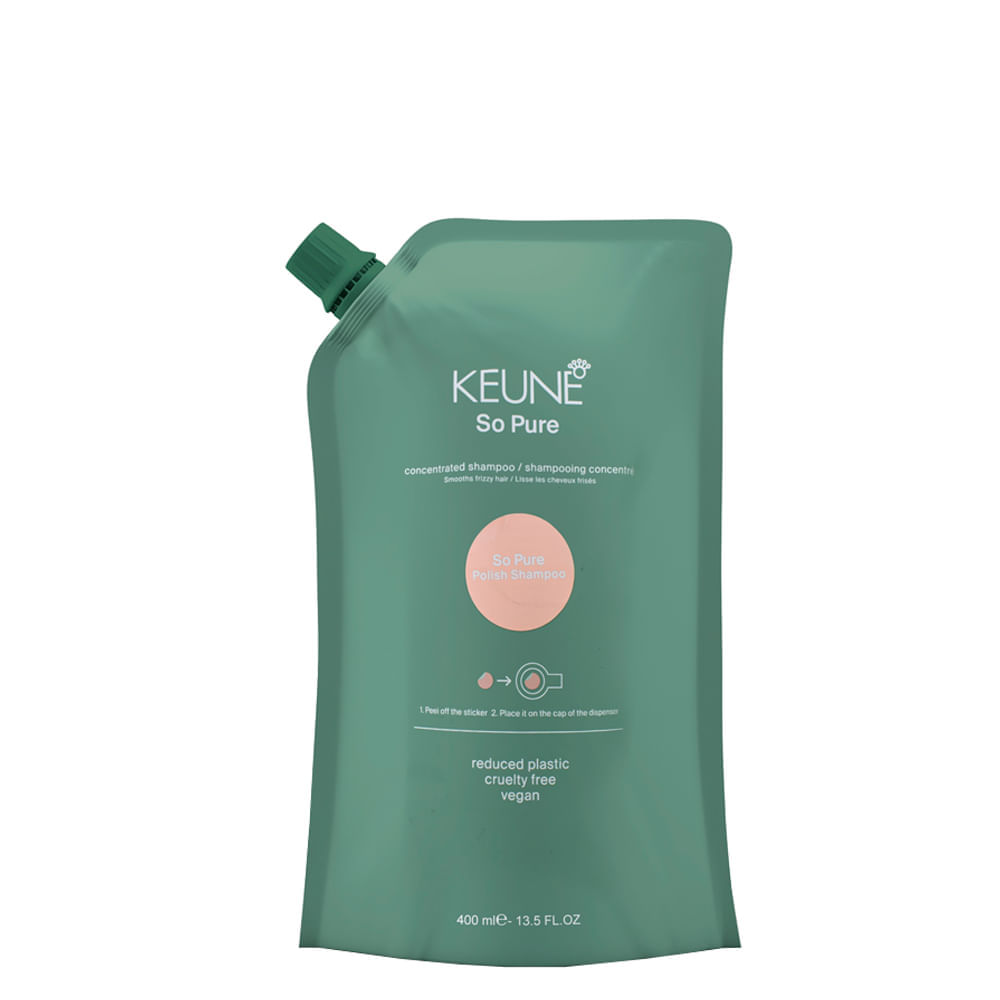 Shampoo Keune So Pure Polish Refil 400ml 400 ml