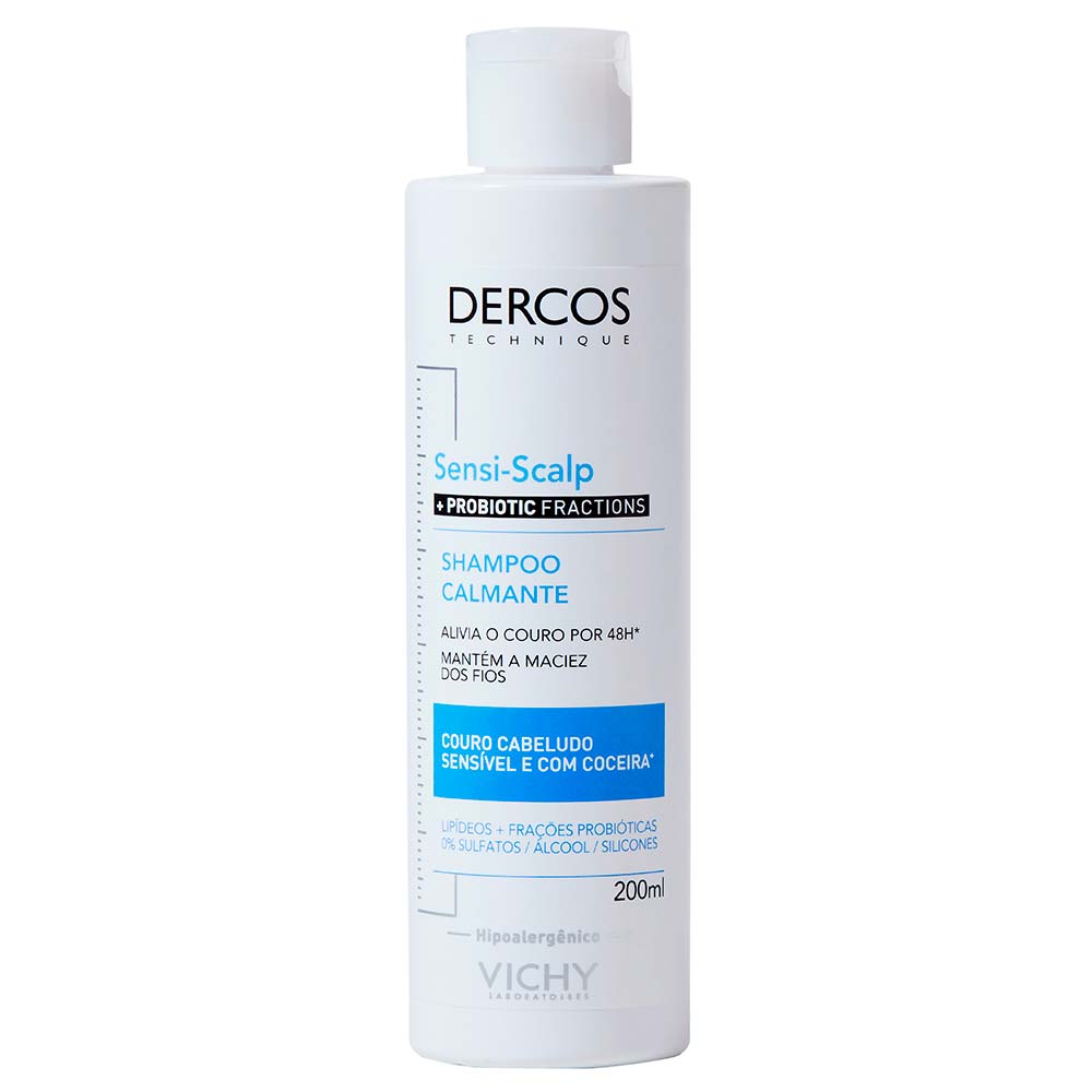 Shampoo Limpeza Calmante Vichy – Dercos Sensi Biotic