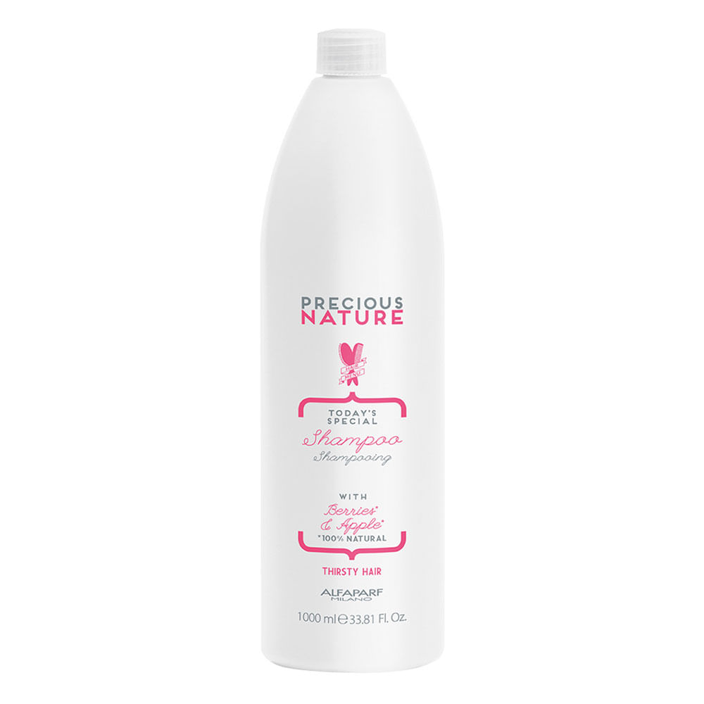 Shampoo para cabelos Lisos Alfaparf Milano Precious Nature Thirsty Hair