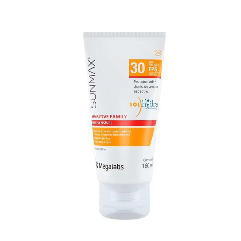 Sunmax Sensitive Protetor Solar FPS30 160ml