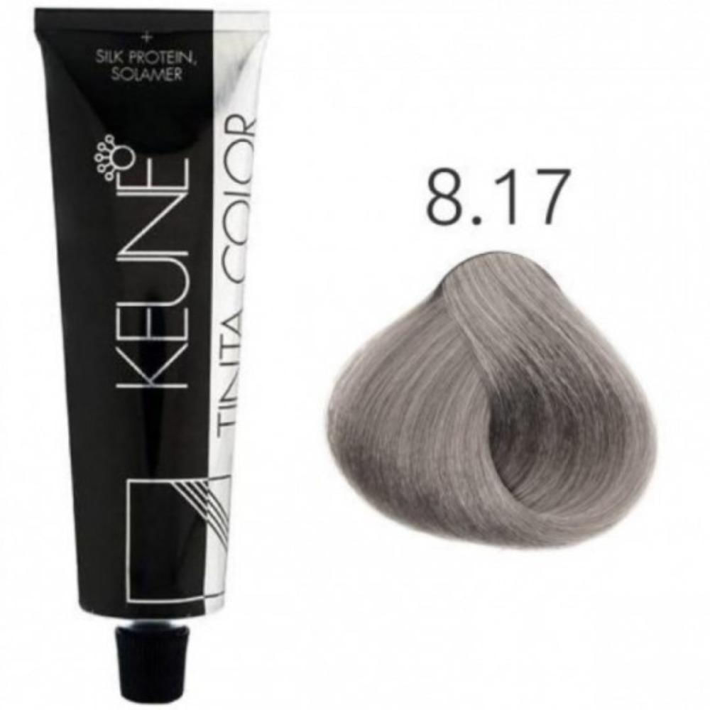 Tinta Color Keune 8.17 Light Blond Gray Violet 60ml