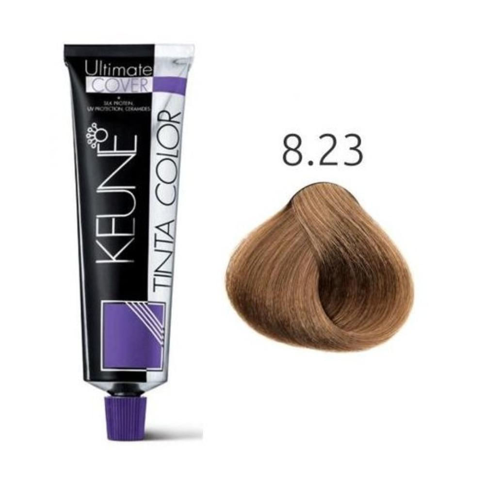 Tinta Color Keune 8.23 UC Light Blonde Cocoa 60ml