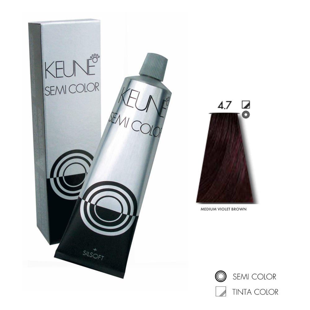 Tinta Semi Color Keune 4.7 Medium Violet Brown 60ml