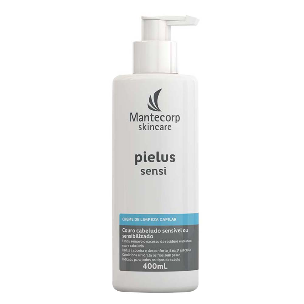 Creme de Limpeza Capilar Mantecorp Skincare Pielus Sensi