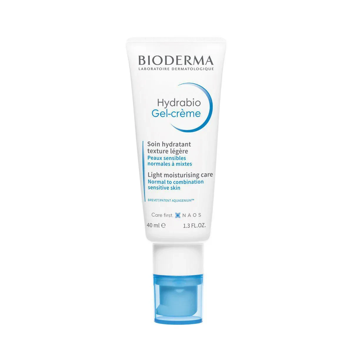 Gel Creme Facial Hidratante Bioderma Hydrabio Light Moisturising Care 40 ml