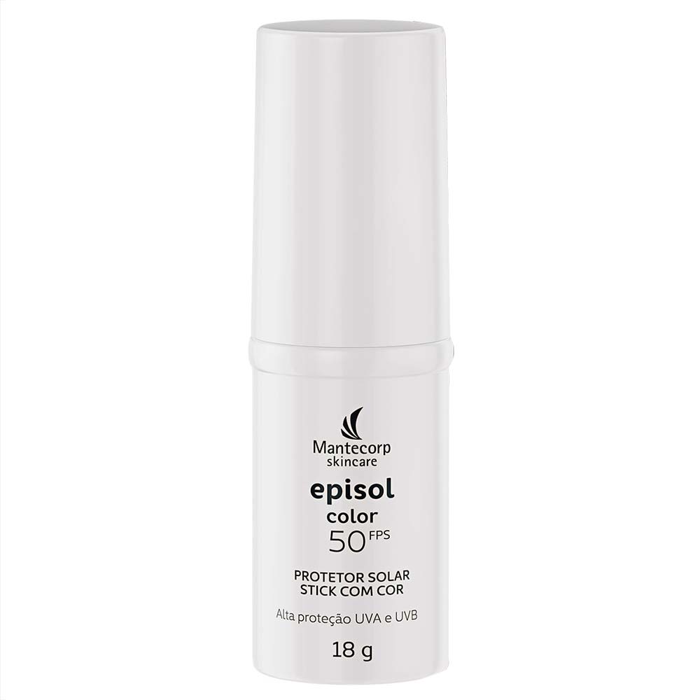 Protetor Solar com Cor Mantecorp Skincar Episol Color Stick FPS50