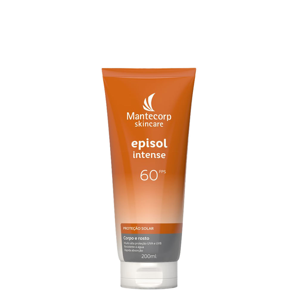 Protetor Solar Corporal Natural Mantecorp Episol Intense Fps 60 200ml 200 ml