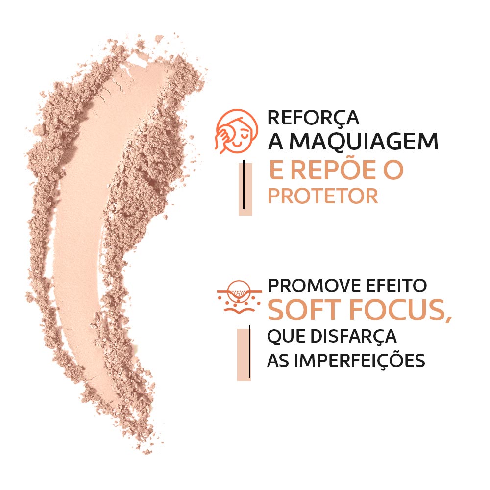 Protetor Solar Facial em Pó Compacto Mantecorp Skincare Episol Color FPS50