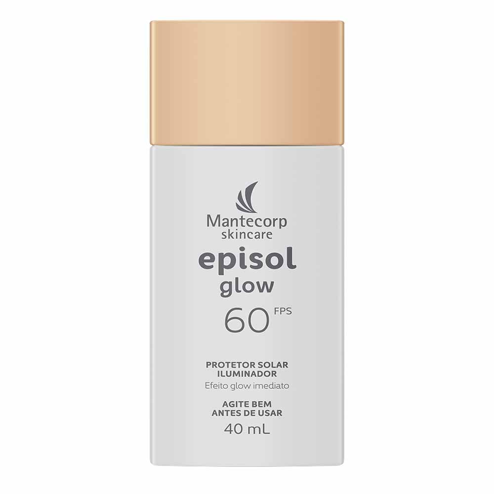 Protetor Solar Iluminador Mantecorp Skincare Episol FPS60 40ml