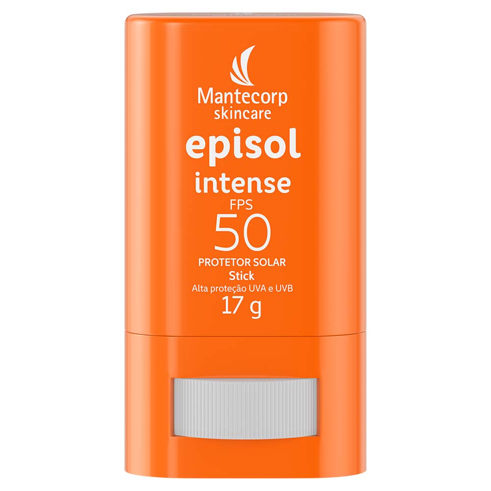 Protetor Solar Stick Mantecorp Skincare Episol Intense FPS50