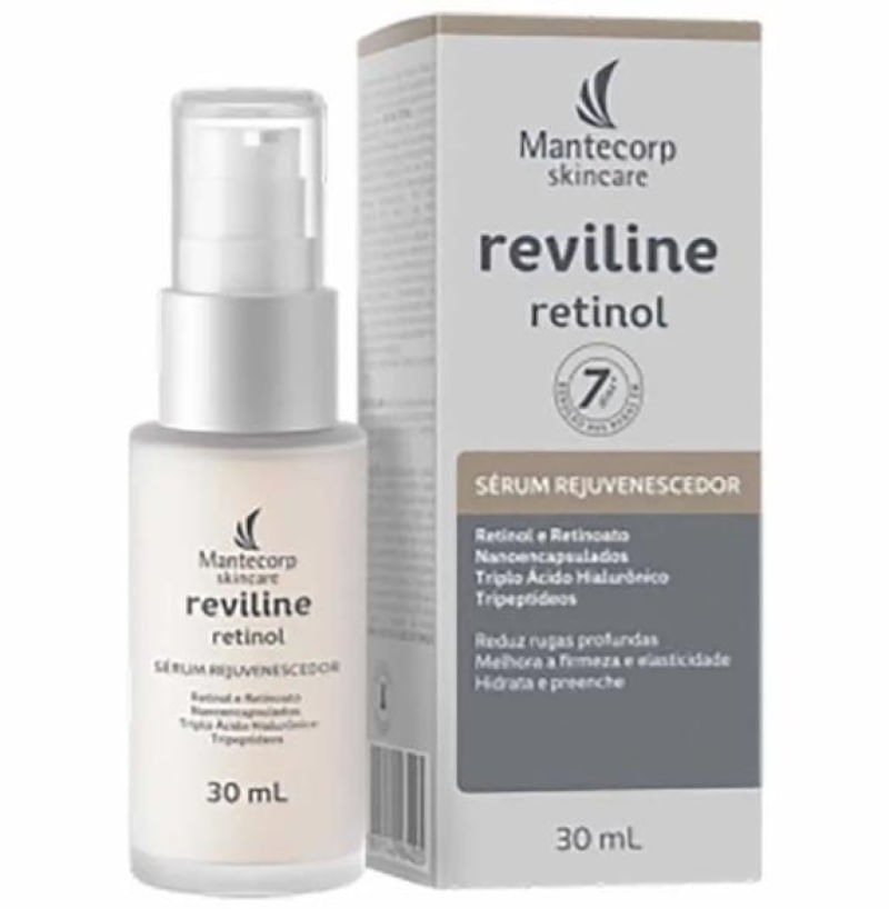 Reviline Retinol Sérum Rejuvenescedor Mantecorp 30ml