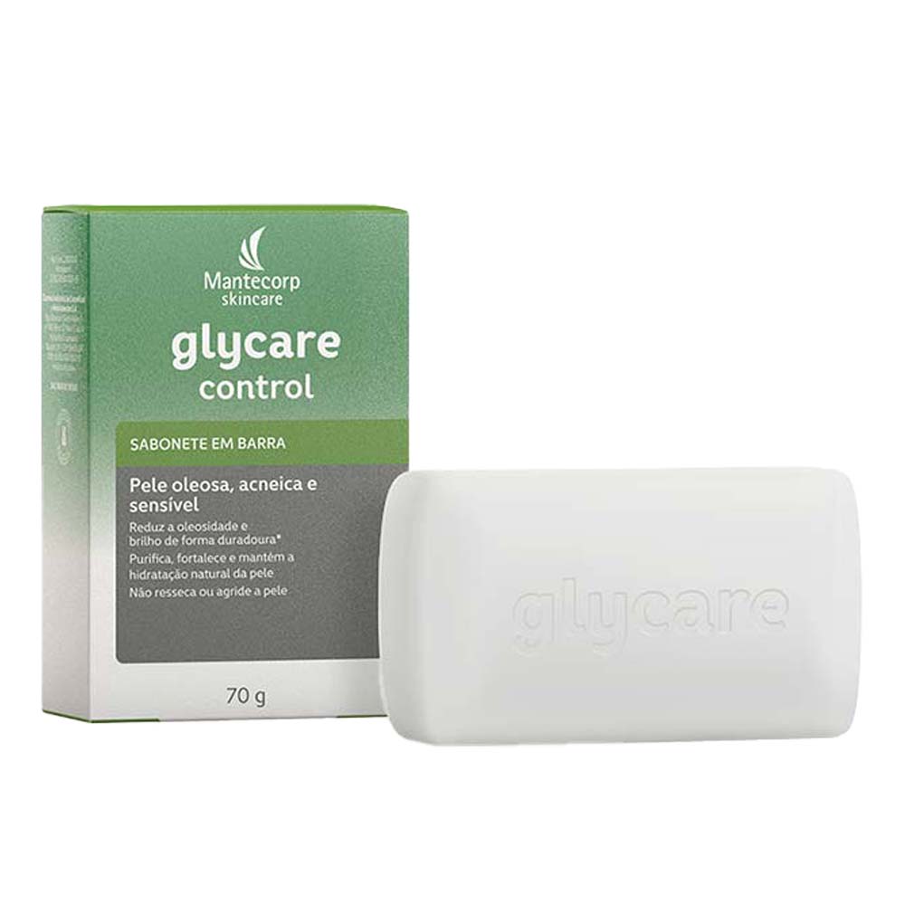 Sabonete Facial em Barra Mantecorp Skincare Glycare Control