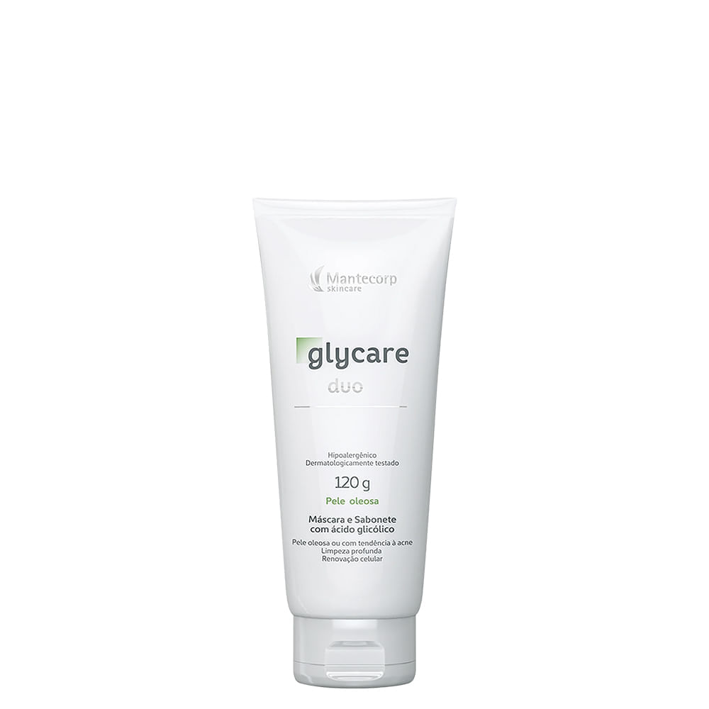 Sabonete Líquido Facial de Limpeza Profunda Mantecorp Glycare Duo 120g